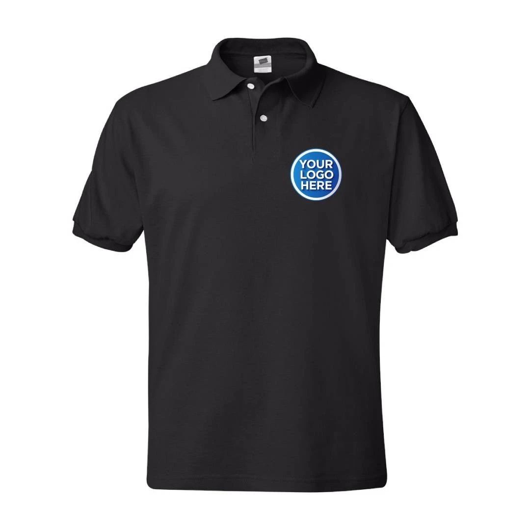 Custom Logo Print Polo T-Shirt Unisex Gildan Tee S - 5XL (Bulk Order Available)