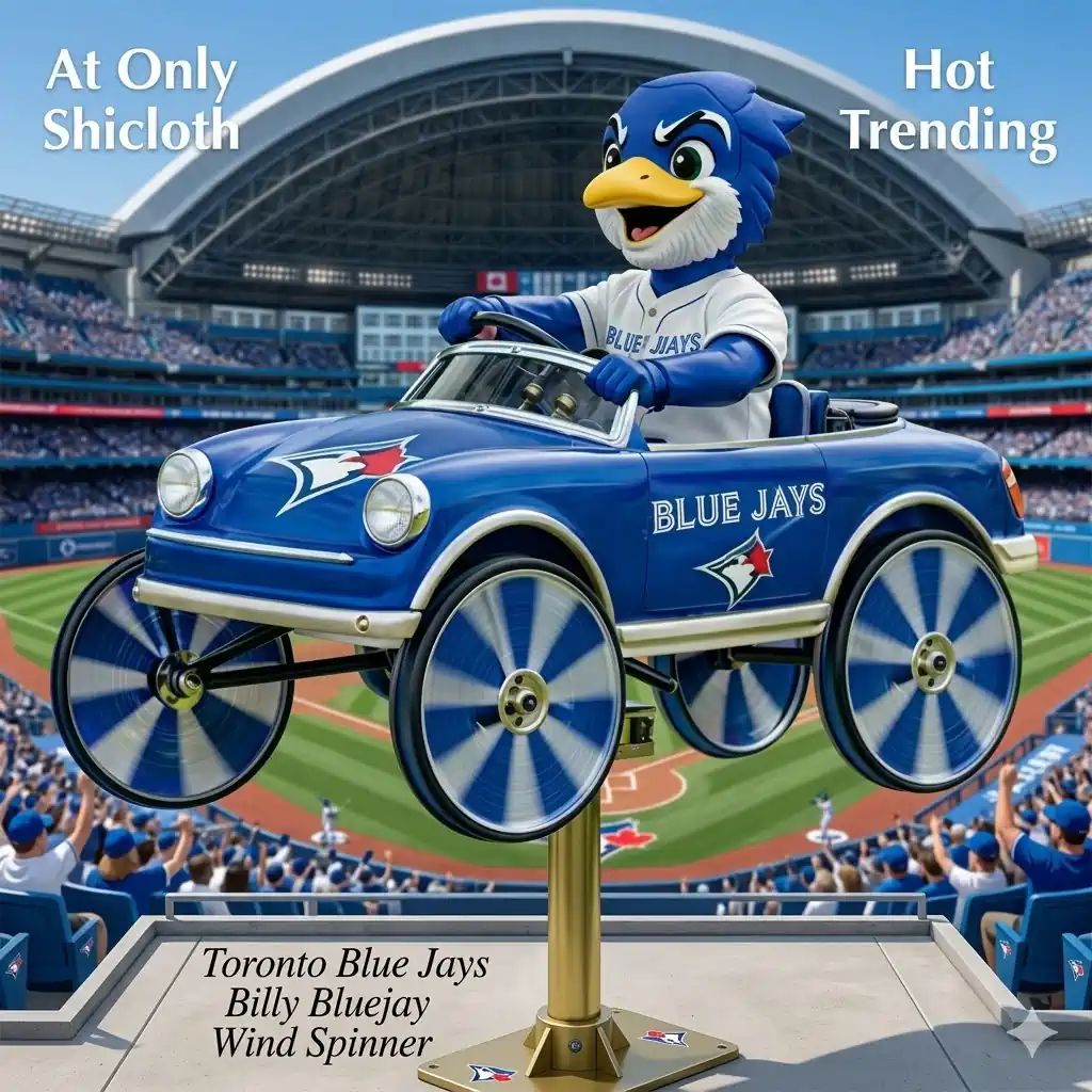 Toronto Blue Jays Billy Bluejay Wind Spinner