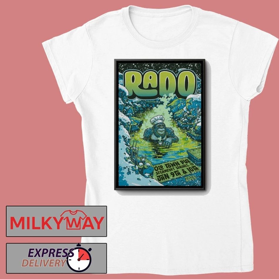 RADO Jan 9-10 2026 The Old Town Pub In Steamboat Springs CO Poster shirt