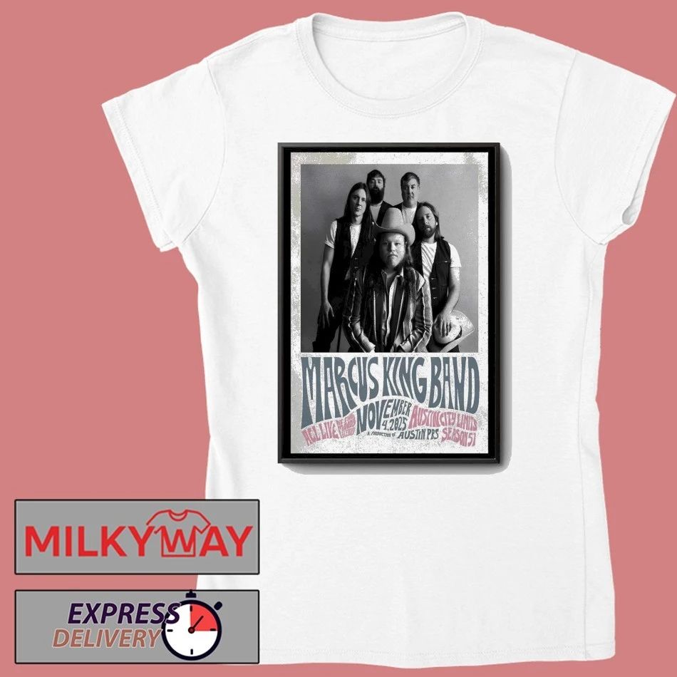 Marcus King Tour Austin, TX 2025 Poster shirt