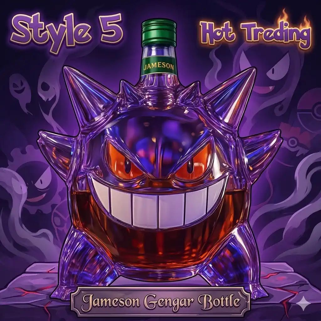 Jack Daniels Gengar Bottle