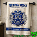 Phi Beta Sigma Premium Bath Towels