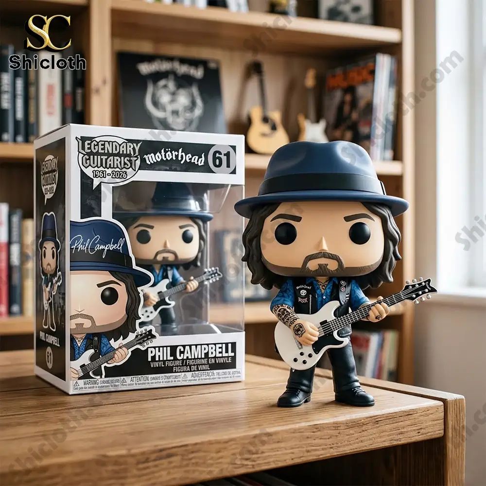 Legendary Guitarist Phil Campbell Mot?rhead Commemorative Funko Pop! Figure
