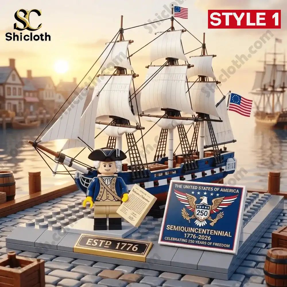 American Independence 250th Anniversary Building Block Set(1776-2026）