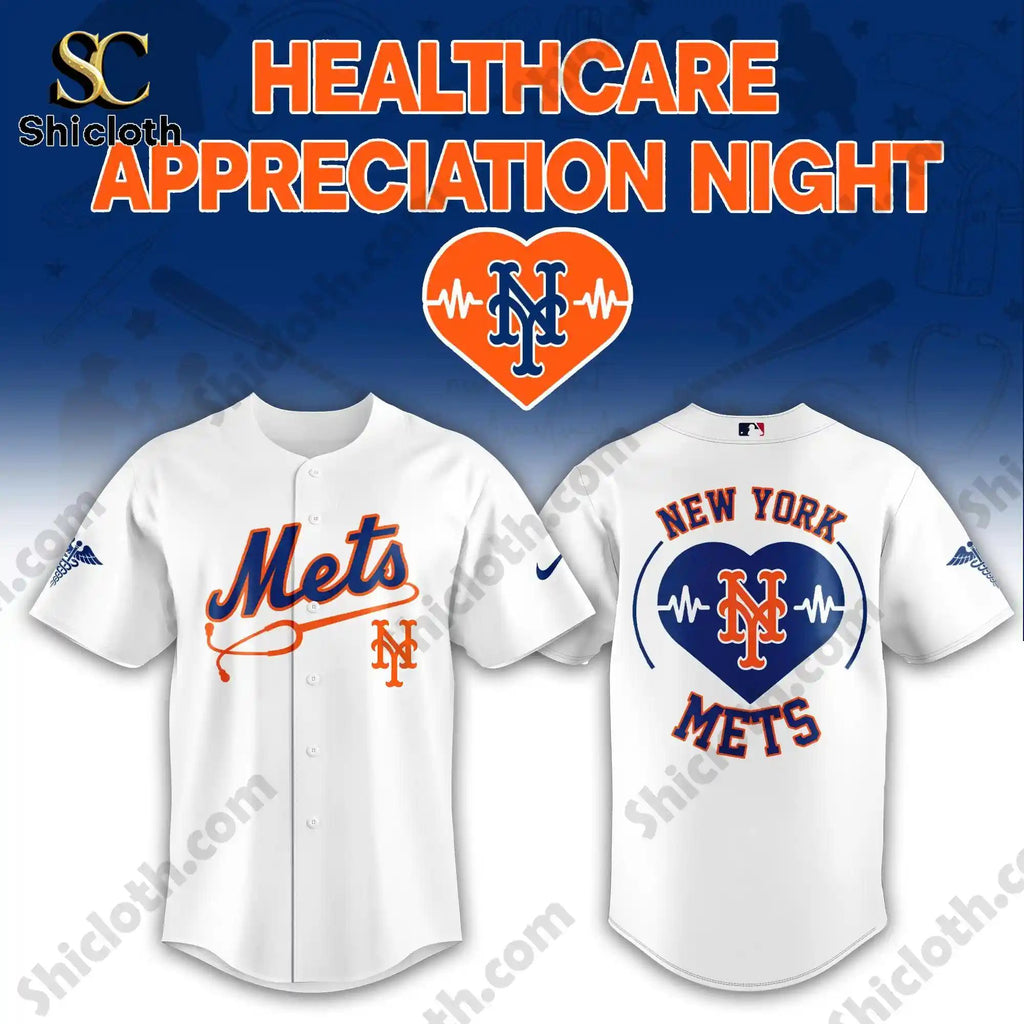 New York Mets Healthcare Appreciation Night Limited Edition Jersey 2026
