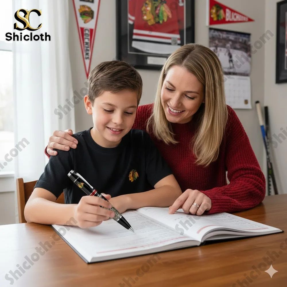 Hockey Team Chicago Blackhawks 100Th Anniversary Pen