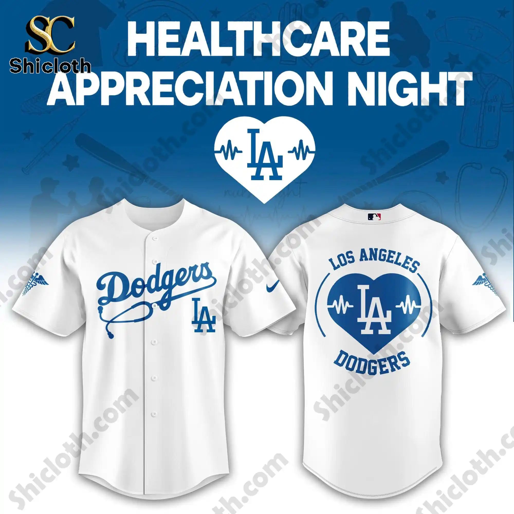Los Angeles Dodgers Healthcare Appreciation Night Limited Edition Jersey 2026