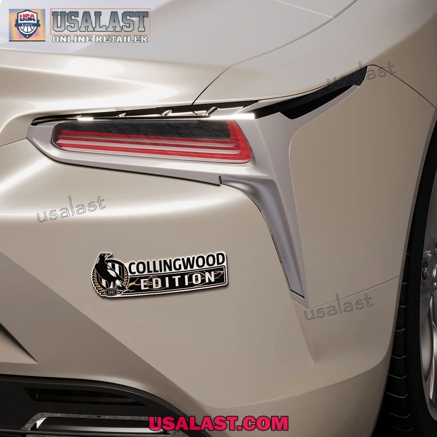 Collingwood Magpies Edition Custom 3D Car Badge Sticker