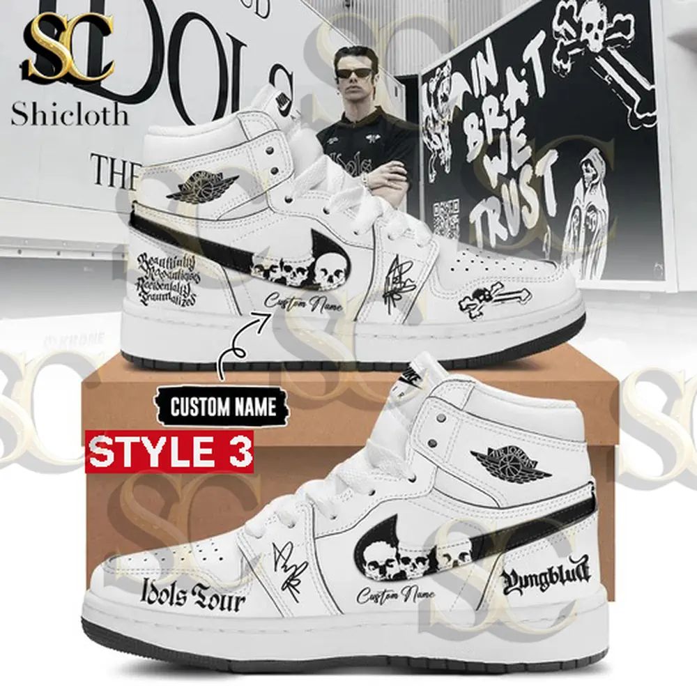 Yungblud Idols The World Tour 2026 Limited AJ1 Shoes