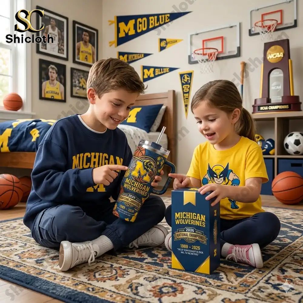 Michigan Wolverines 2026 NCAA National Champions Commemorative Yeti Tumbler 40oz