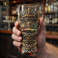NASCAR Joe Gibbs Racing 1991-2026 35th Anniversary 3D Relief Pint Glass