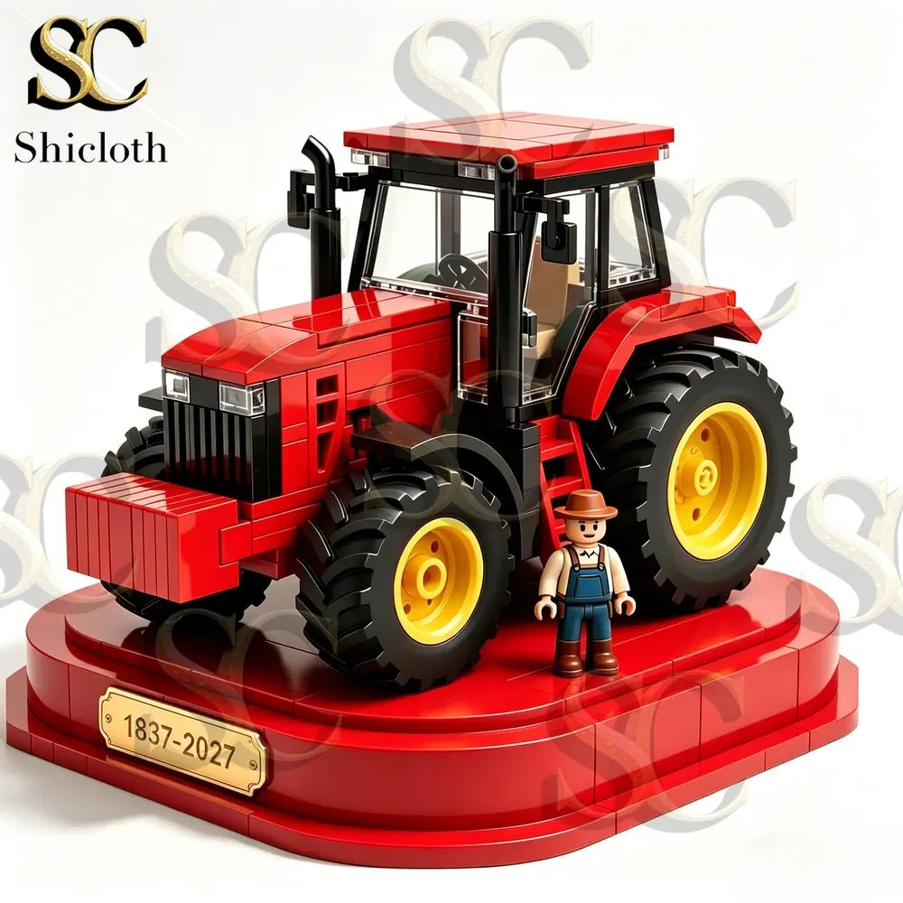 Mechanical Farm Tractor Building Set Us Bricks