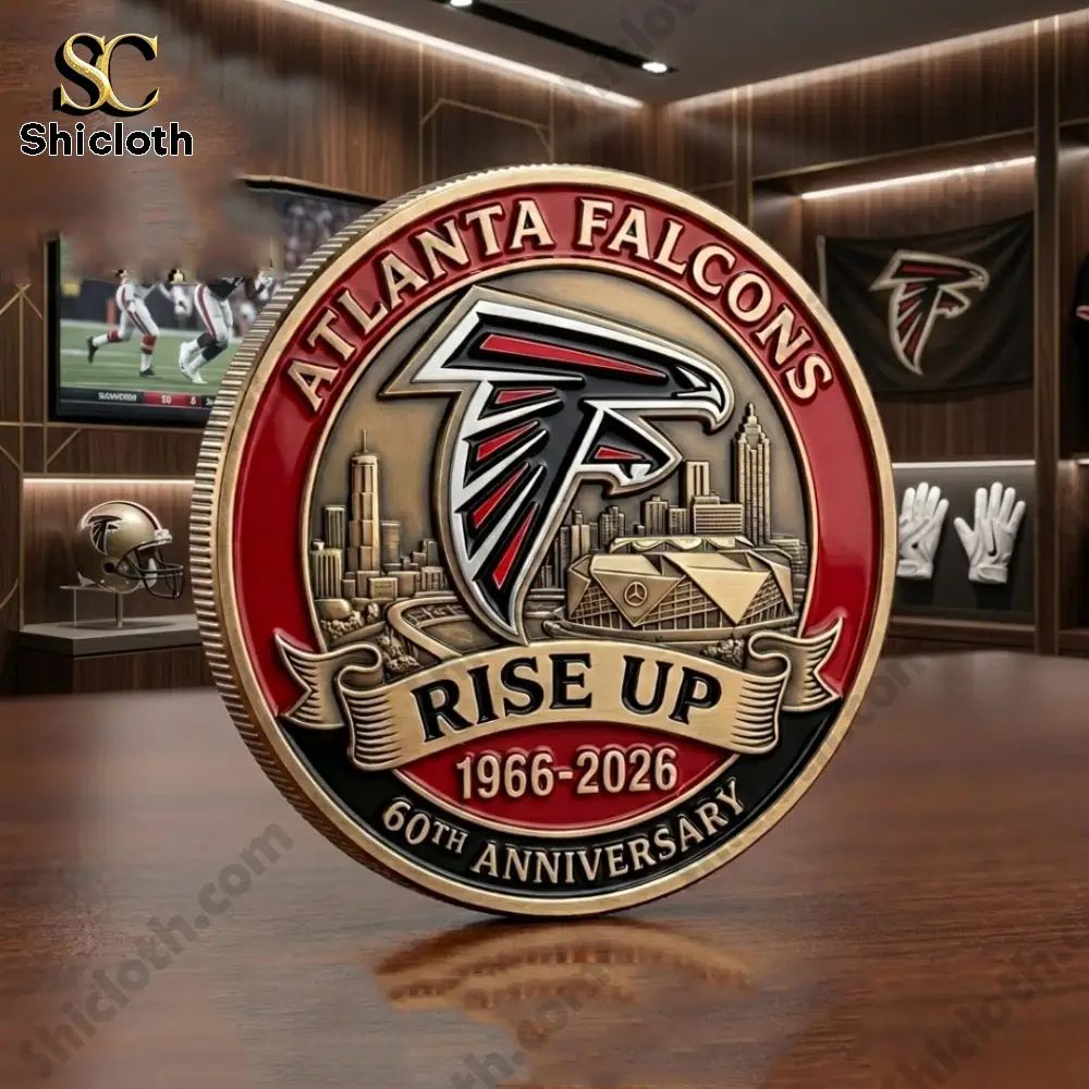 Atlanta Falcons 60Th Anniversary Commemorative Coin