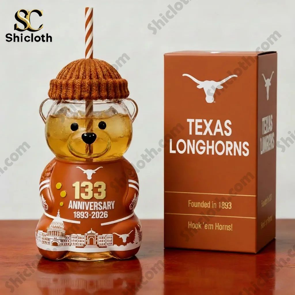 Texas Longhorns Anniversary Bear Cup