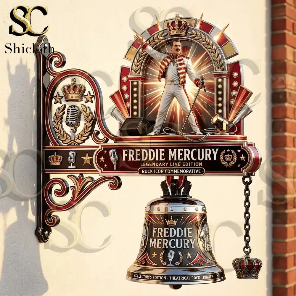 Freddie Mercury Commemorative Wall Bell