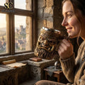 The Barbarian Warchief 3D Sculpted Fantasy Tankard Mug