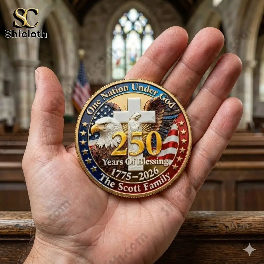 One Nation Under God 251 Years of Blessing 1775-2026 Commemorative Coin