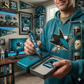 San Jose Sharks 35th Anniversary Commemorative Pen