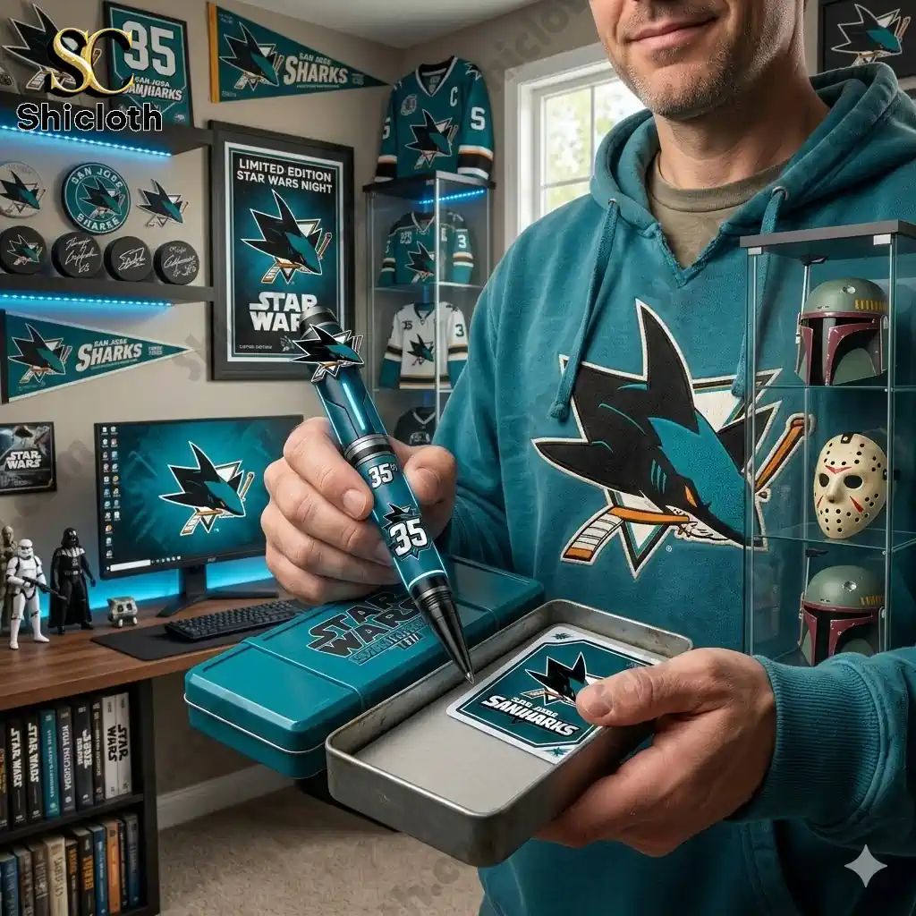 San Jose Sharks 35th Anniversary Commemorative Pen