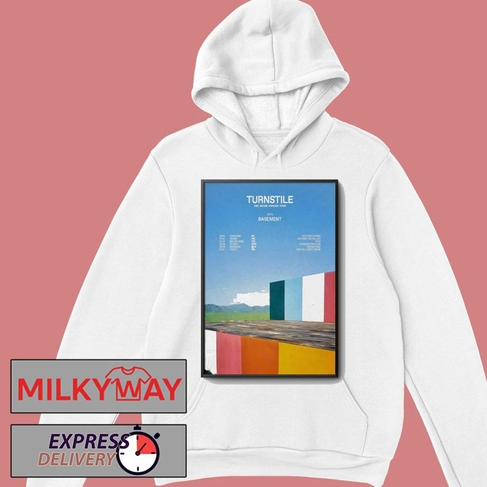 Turnstile The Never Enough 2025 2026 Tour Poster shirt