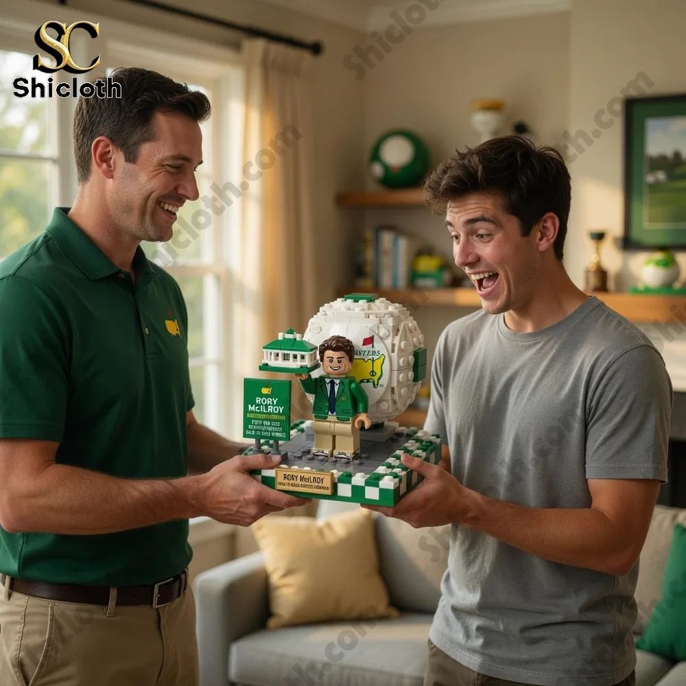 Back-to-Back Masters Glory Rory McIlroy LEGO Masters Champion Brick Set