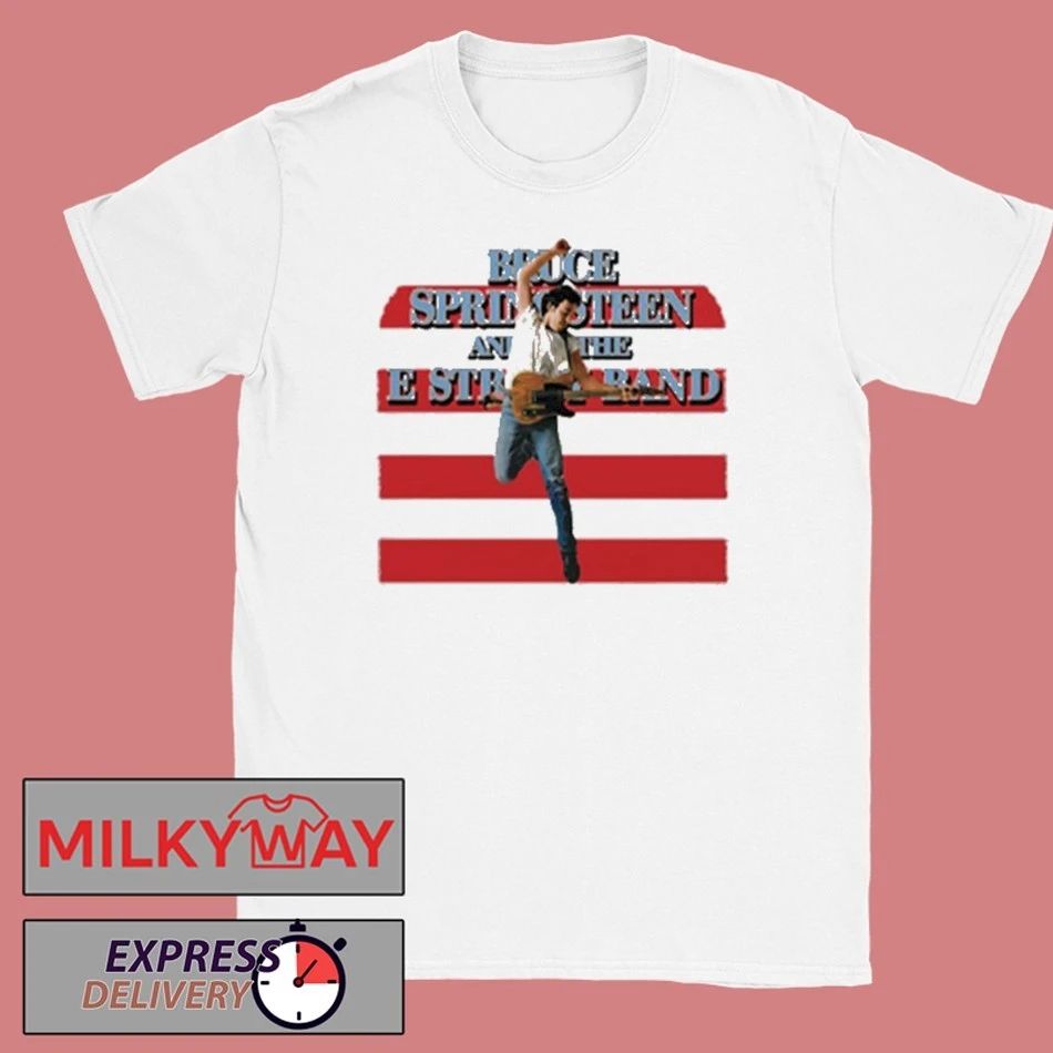 Bruce Springsteen Retro Born In The America Tour shirt