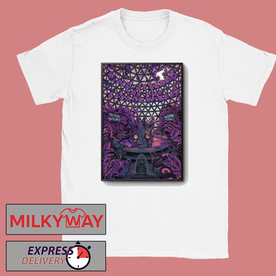 King Gizzard And The Lizard Wizard Brisbane Australia Dec 7 2025 Poster shirt