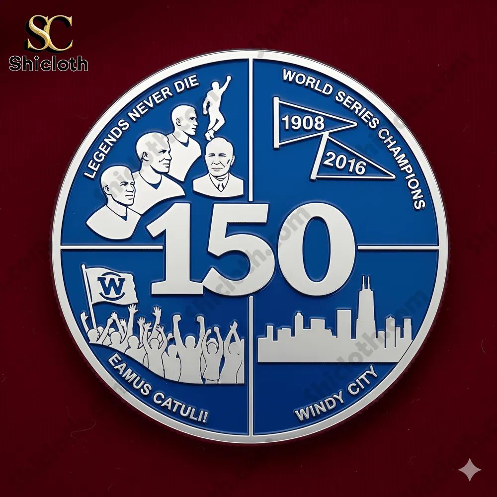 Chicago Cubs 150th Anniversary Commemorative Coin
