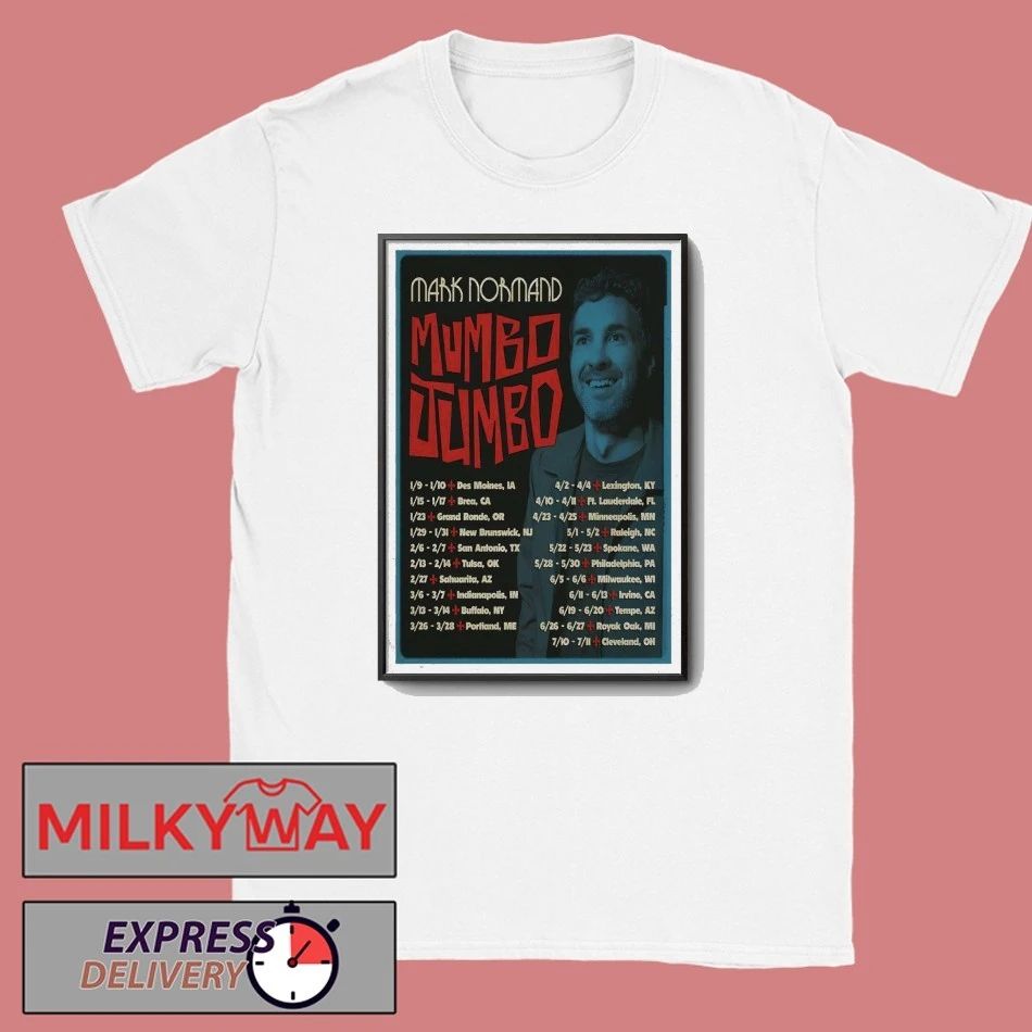 Mark Normand New 2026 Tour Poster shirt