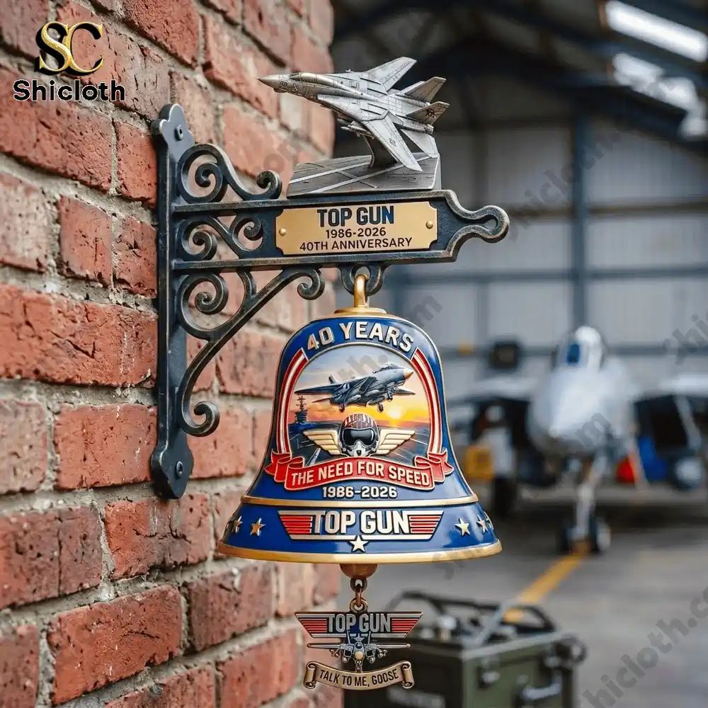 Gun 1986-2026 40Th Anniversary Wall Bell
