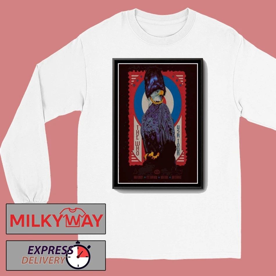 The Who 60th Anniversary New Poster shirt