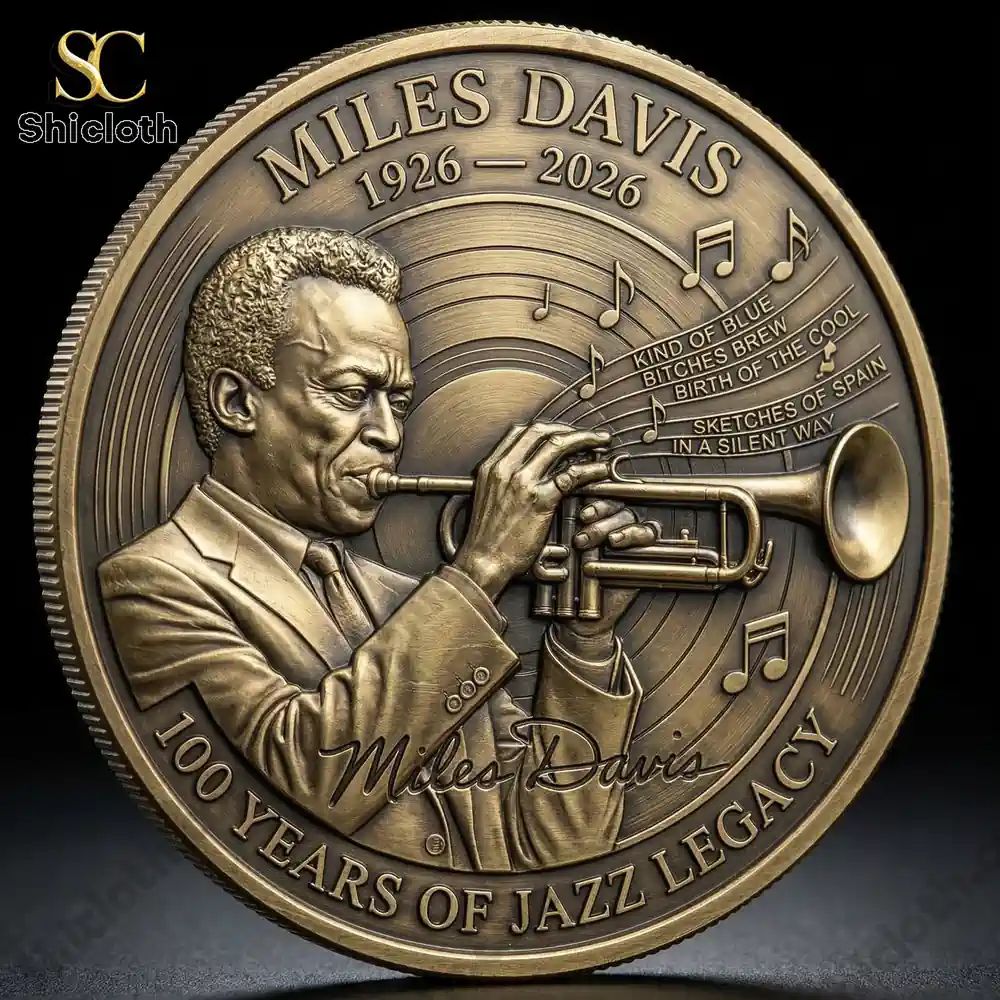 Miles Davis 100th Anniversary Jazz Legacy Collector Coin