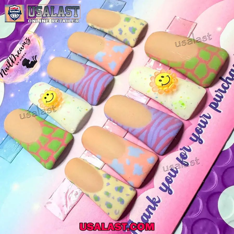 Y2k Style Custom Acrylic Nails Box Set