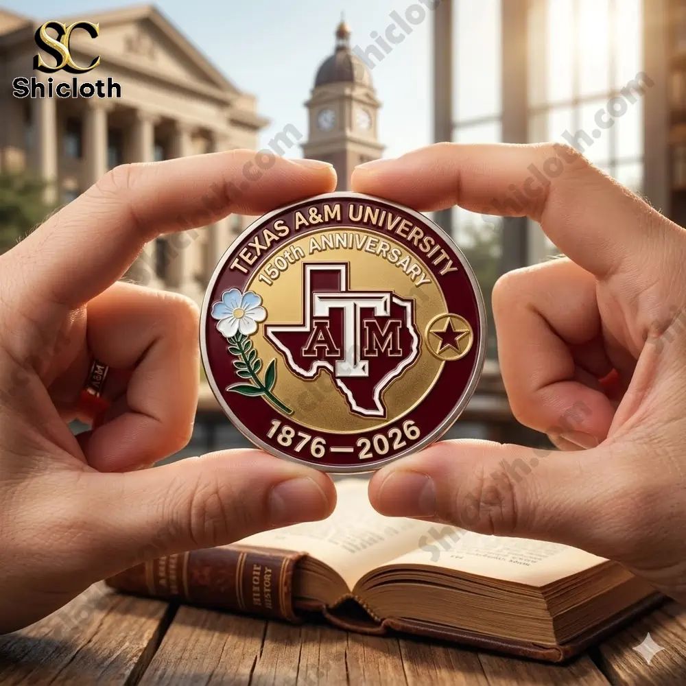 Texas A&M University 150th Anniversary Challenge Coin