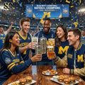 Michigan Wolverines National Champions 2026 With Handle Yeti Tumbler