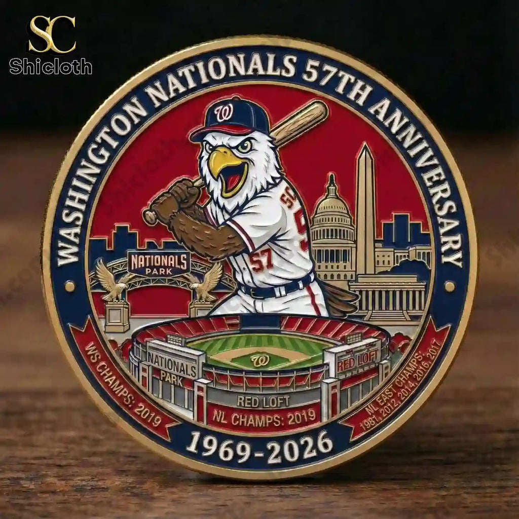 Washington Nationals 57th Anniversary Commemorative Coin (1969-2026)