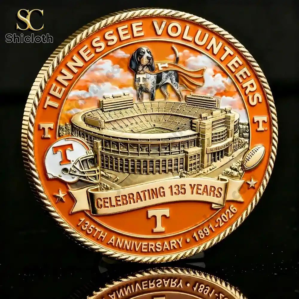 Tennessee Volunteers 135th Anniversary Commemorative Coin