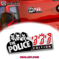 The Police Band Edition Custom 3D Car Badge Sticker