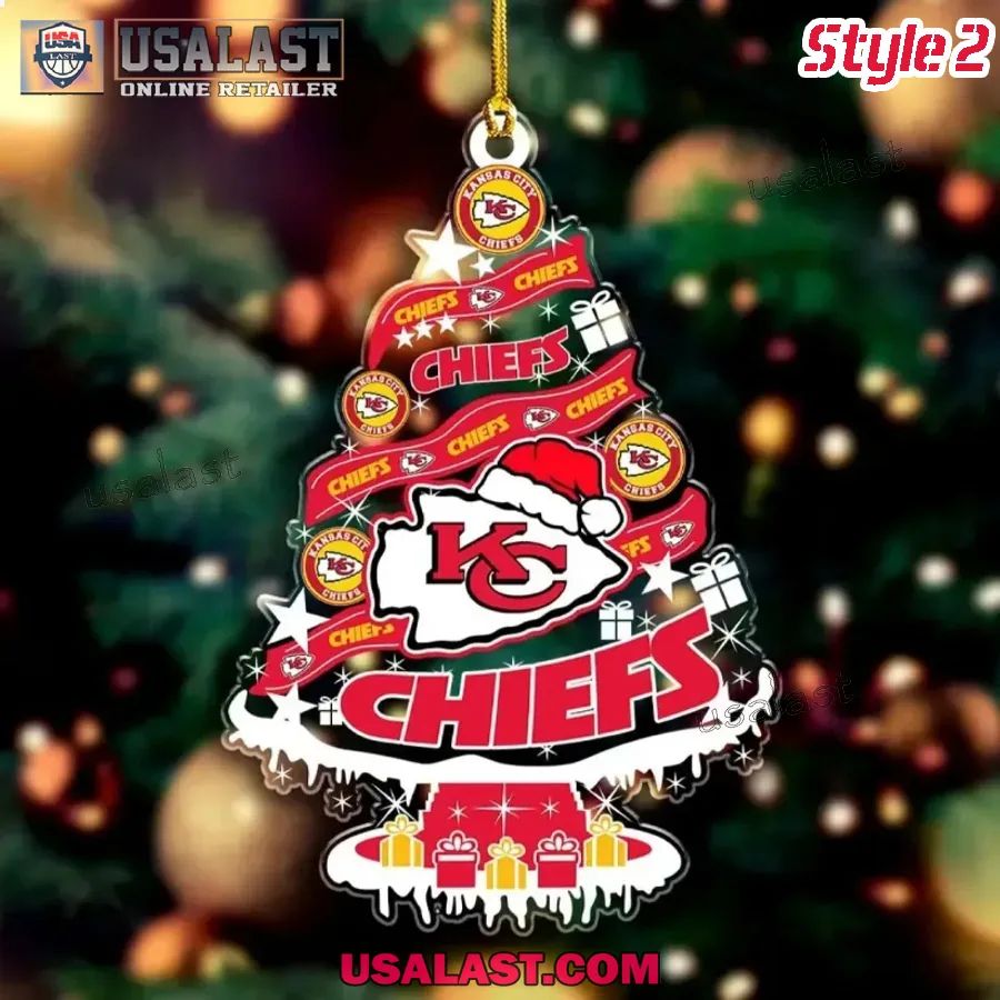 Kansas City Chiefs Victory High-Five Ornament