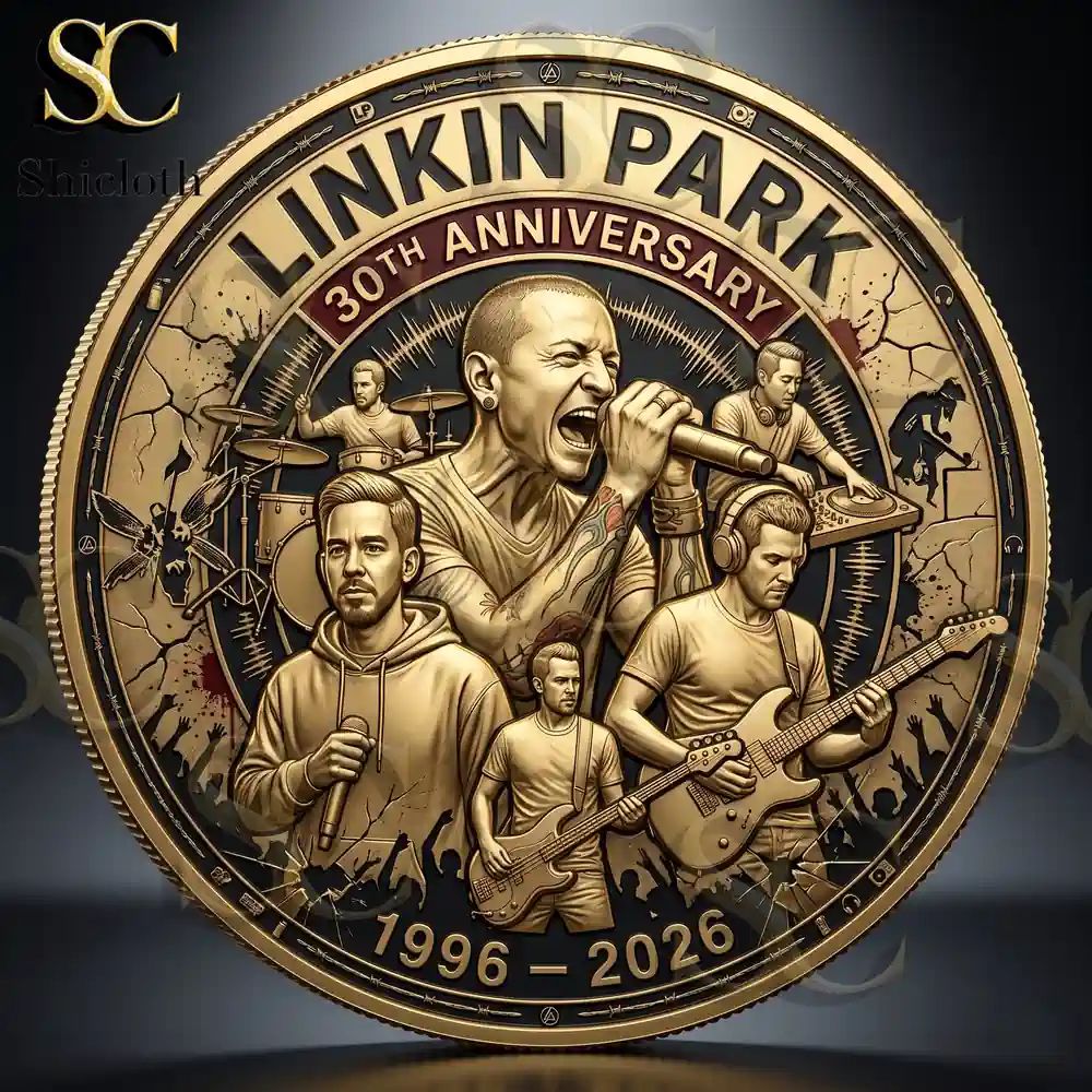 Linkin Park 30th Anniversary Legacy Coin