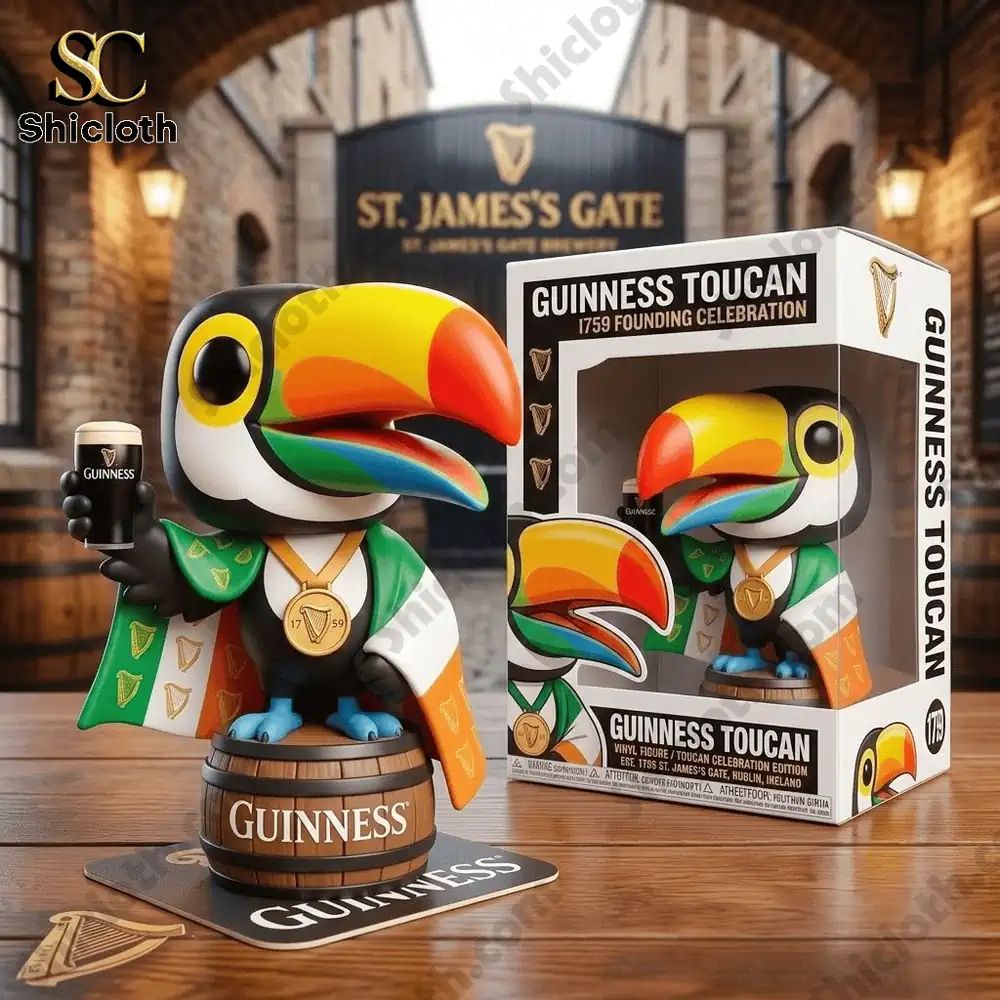 Legends Of St. James’s Gate The 1759 Guinness Toucan Pop! Figure Doll