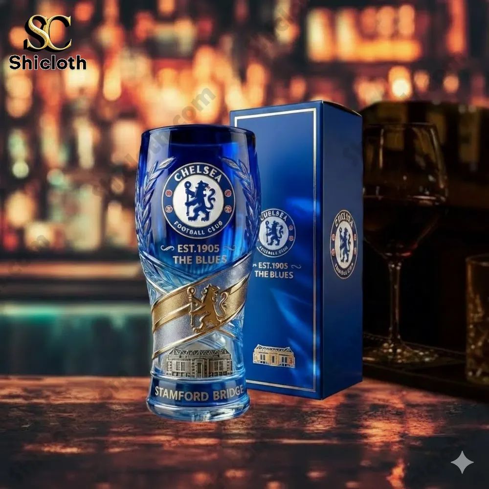 Chelsea The Blues Stamford Bridge Beer Glass