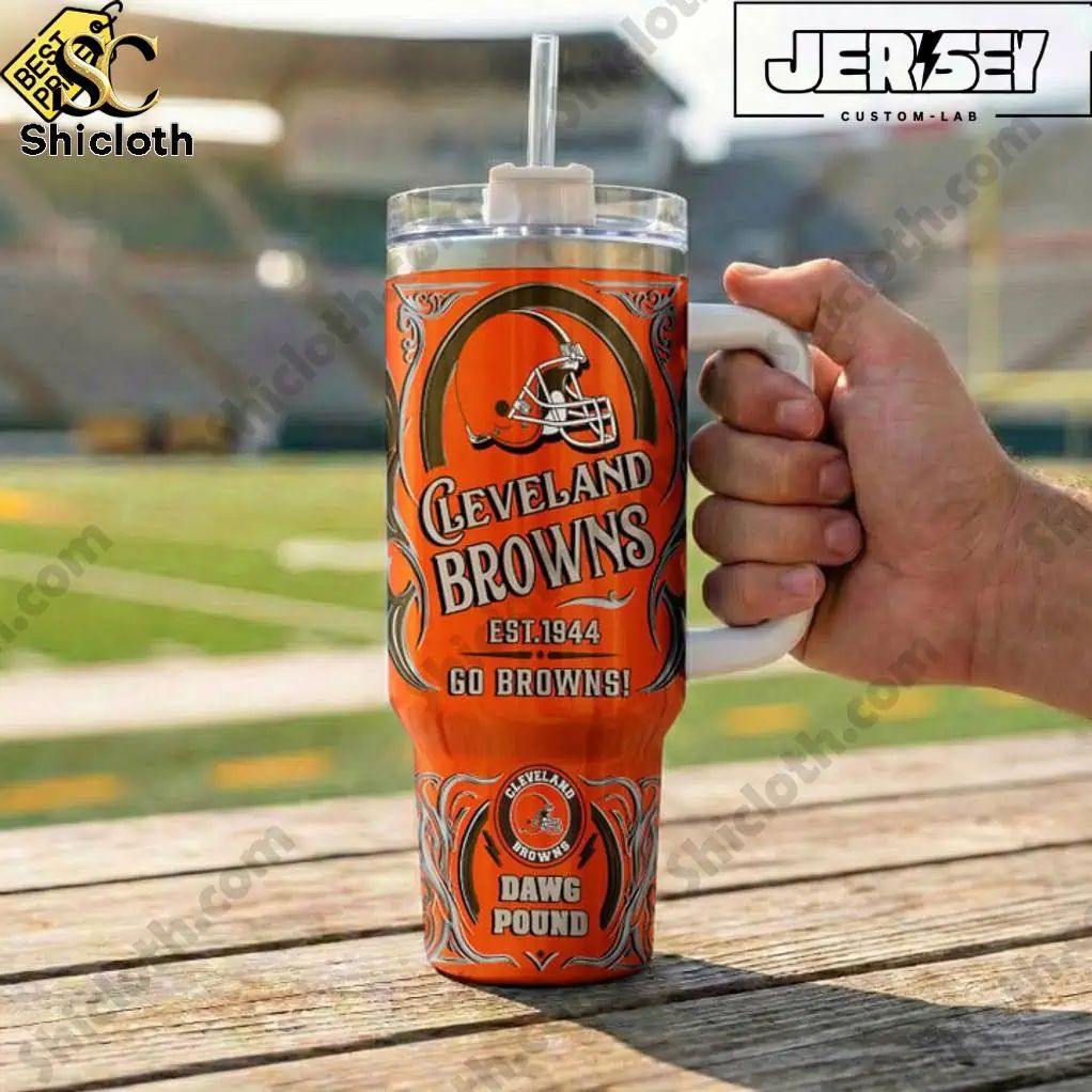 Cleveland Browns Dawg Pound Special YETI Tumbler