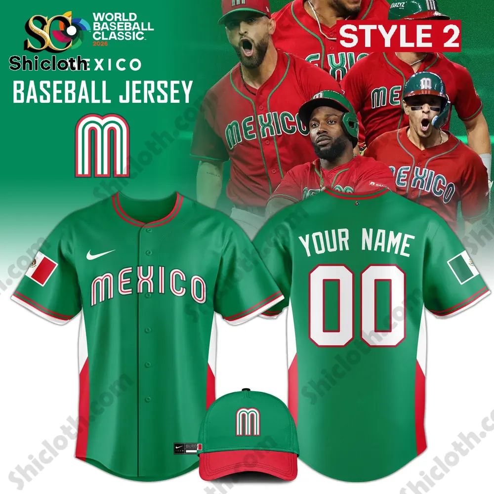 Mexico Baseball 2026 World Baseball Classic Jersey Limited Edition