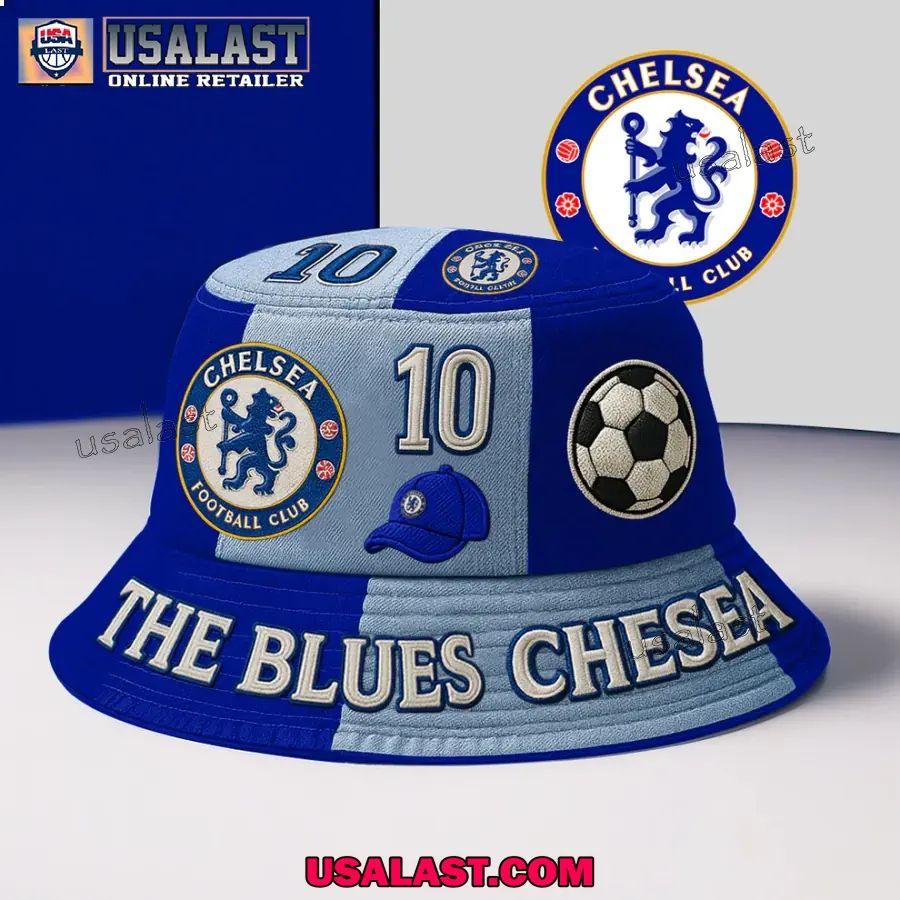 Personalized Chelsea The Blues Bucket Hat
