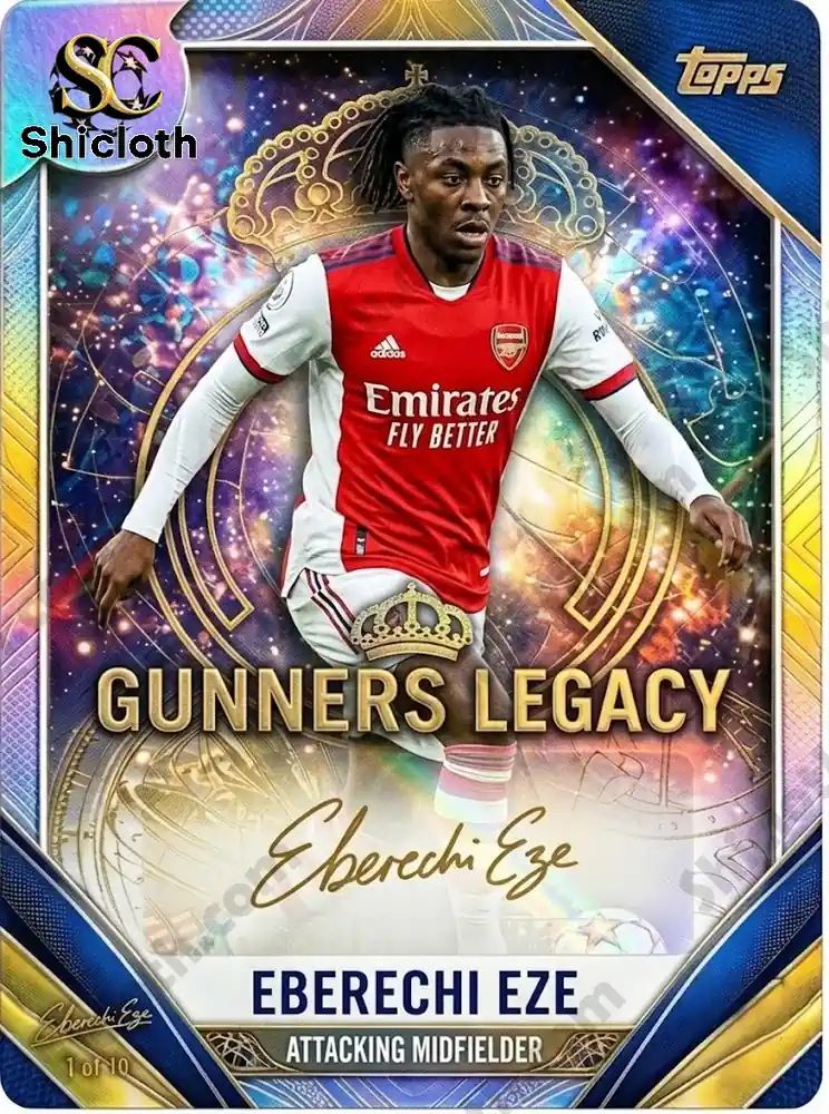 Arsenal F.C. 140th Anniversary Topps Legacy Collection Ultra Premium
