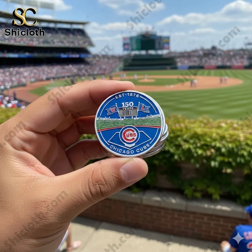 Chicago Cubs 150th Anniversary Commemorative Coin