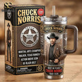 Chuck Norris Legends Series Memorial Stanley Tumbler With Handle