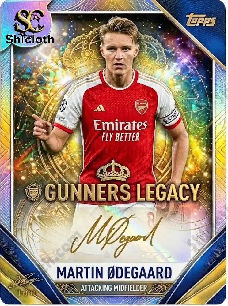 Arsenal F.C. 140th Anniversary Topps Legacy Collection Ultra Premium