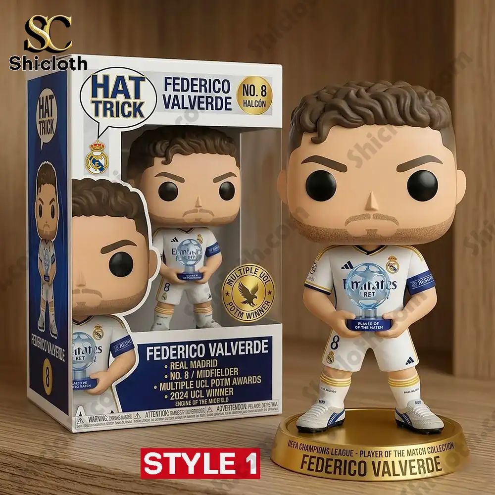 Federico Valverde 2026 UEFA Champions League Hat-Trick Commemorative Pop! Figure